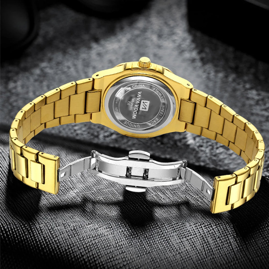 2024 New Luxury Men Quartz Watch 3ATM Waterproof Automatic Date Watch Man Stainless Steel Sport Chronograph Watch for Men Clock